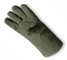 Preox-Aramidgewebe-Handschuh 5 Finger Länge 30 cm Hitzeschutzhandschuh bis 650°