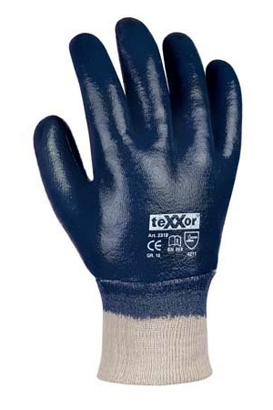 Handschuh Nitril Blau