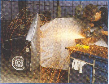 Türschutz Hitzeschutz Autobau 
